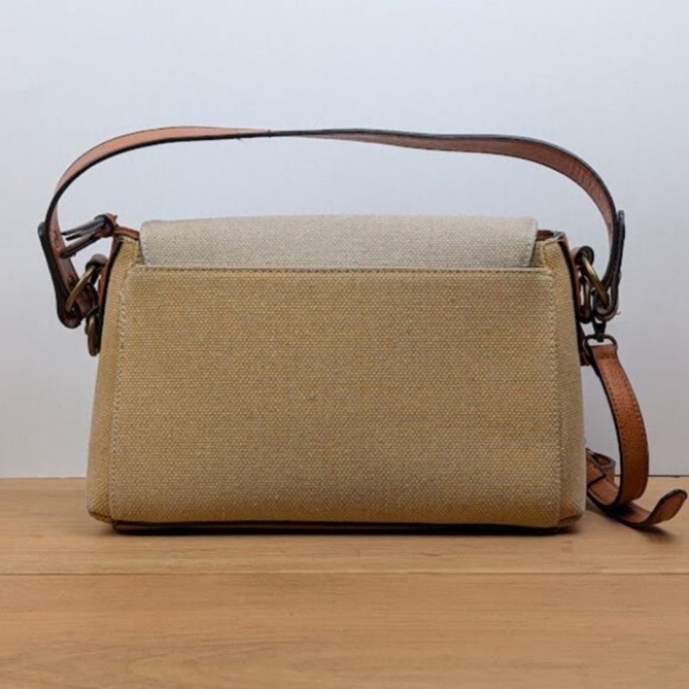 Stylish Tan and Brown Handbag
